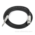 3Pin Female Socket to Mono Plug Lead Cable